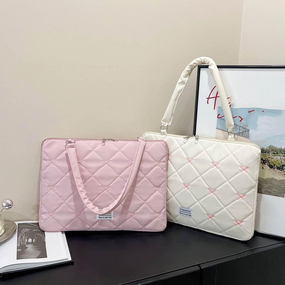 Tablet Sleeves & Cases Ipad Accessories - 6inch Cartoon Plush Bow Pink Laptop