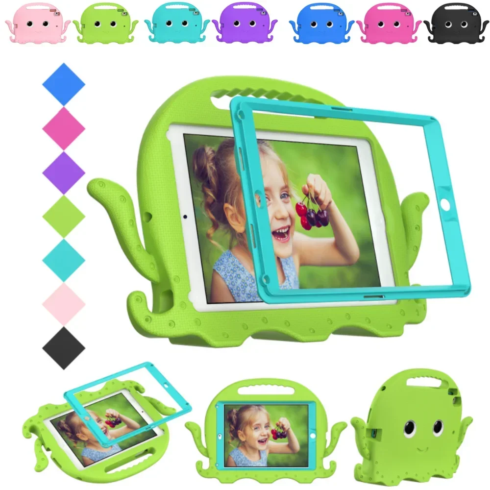 Tablet A9 Accessories - Octopuses EVA Kids Case for Samsung