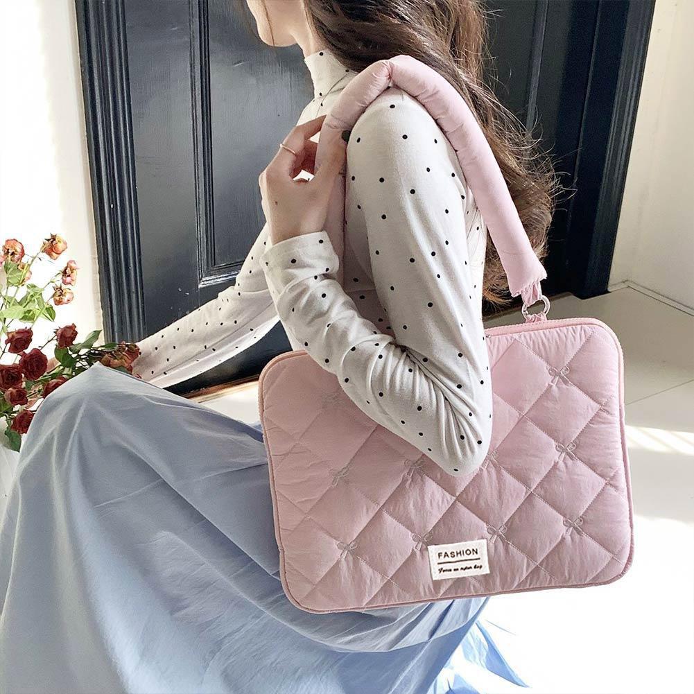 6inch Cartoon Plush Bow Pink L - đánh giá và giá Tablet Sleeves & Cases Ipad Accessories