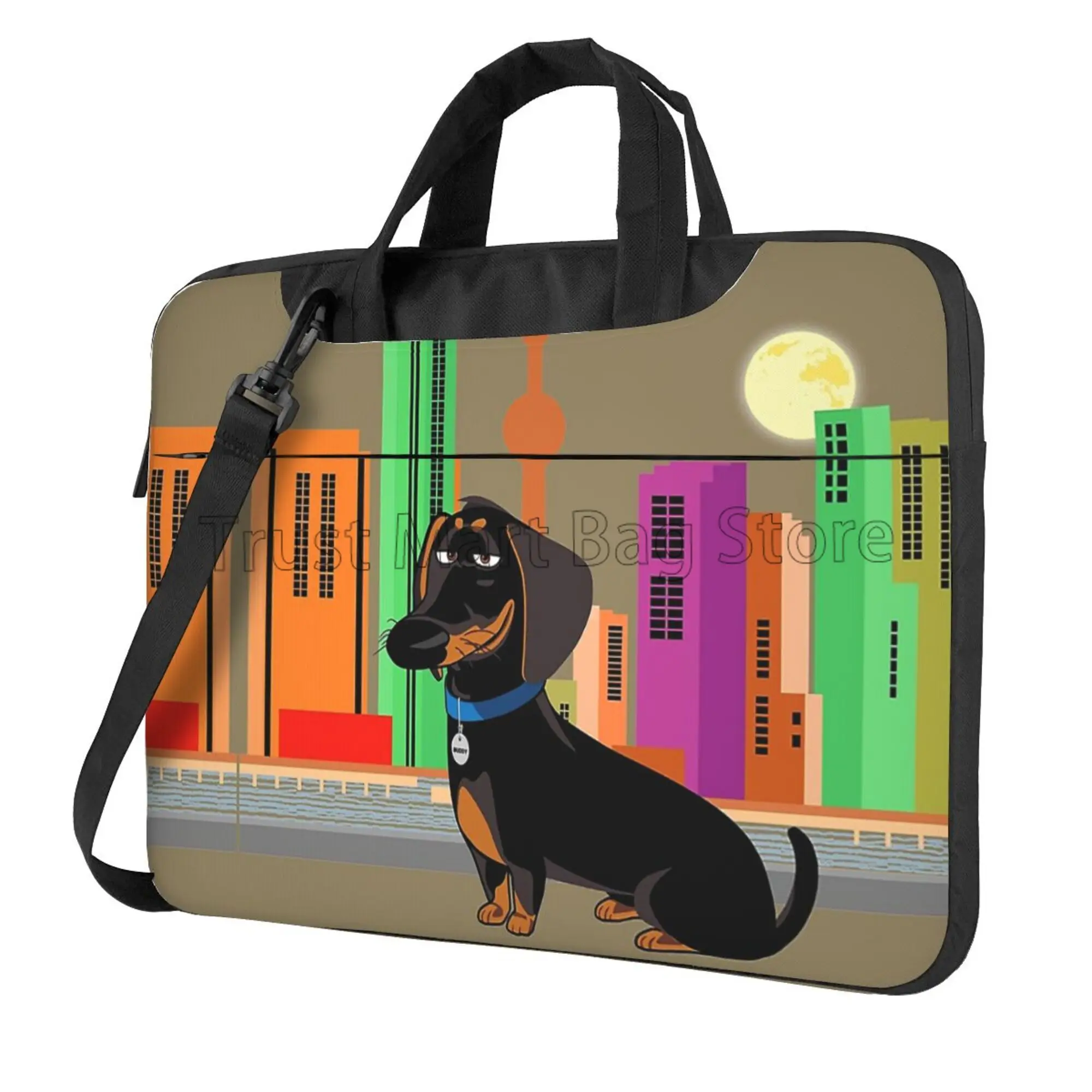 Cute Dachshund Print Laptop Ca - đánh giá và giá Tablet Accessories Bag
