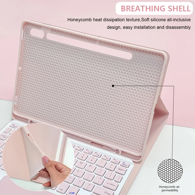 Magic Keyboard Case For Samsun - đánh giá và giá Tablet A9 Accessories