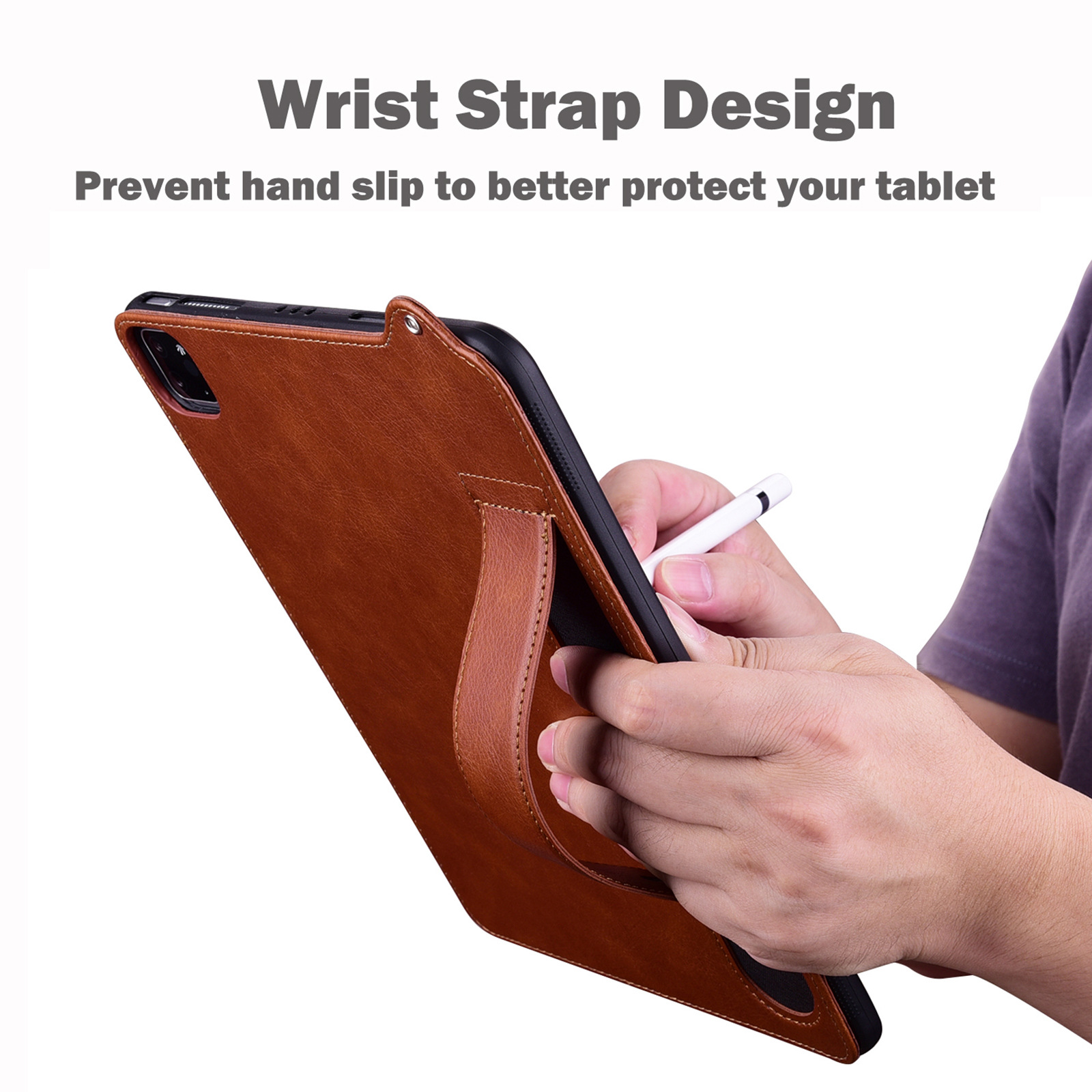 Solid color Crazy Horse patter - đánh giá và giá Tablet A9 Accessories