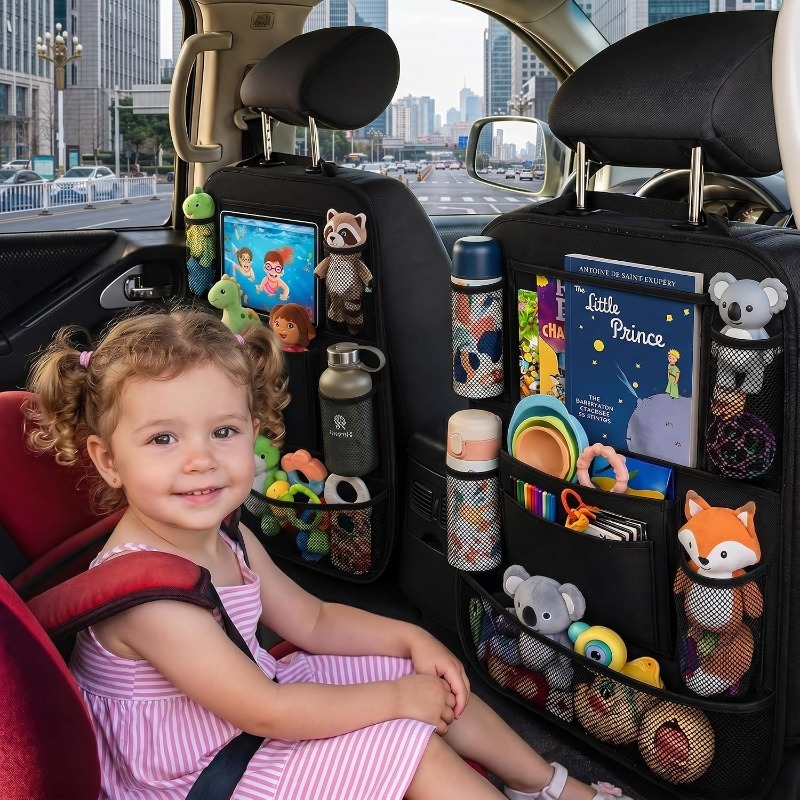 Car Backseat Organizer with To - đánh giá và giá Tablet Accessories Bag