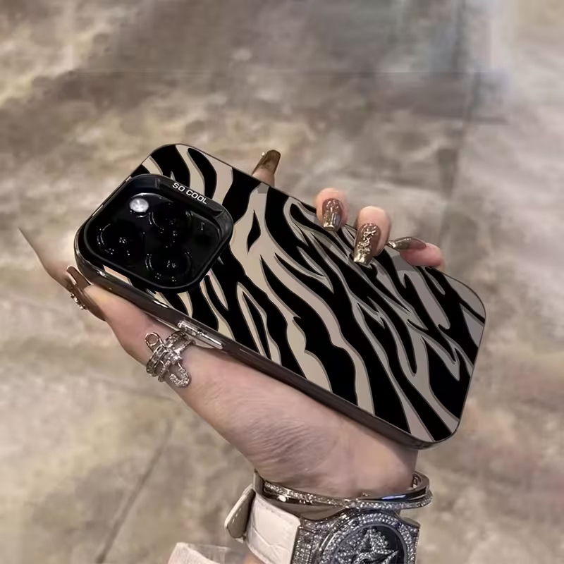 Zebra Pattern Black Advanced I - đánh giá và giá Tablet And Accessories Case