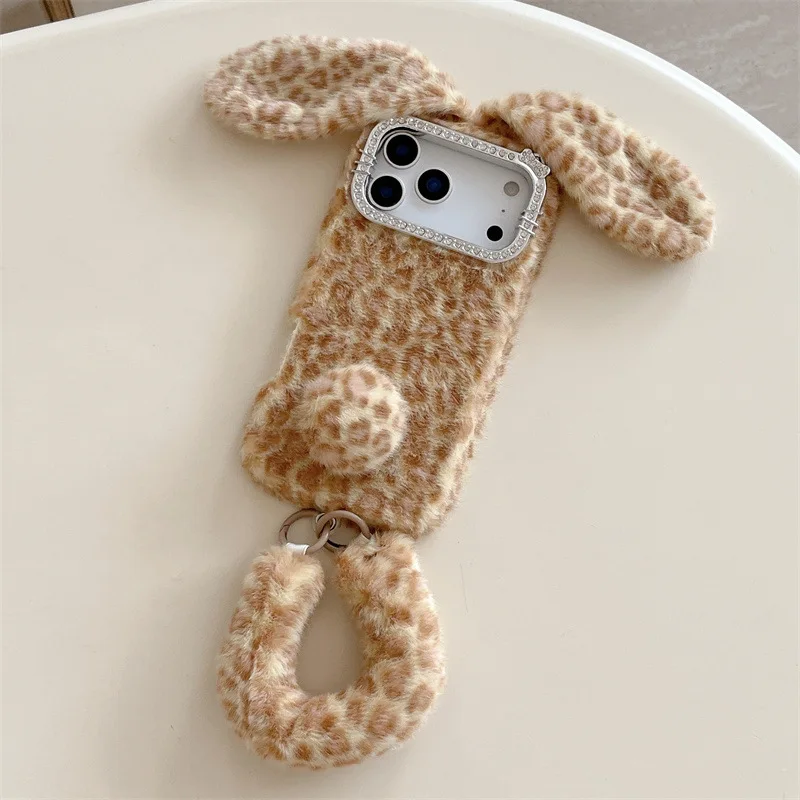 Cute Cartoon Leopard Print Rab - đánh giá và giá Apple Iphone 15 Pro Max