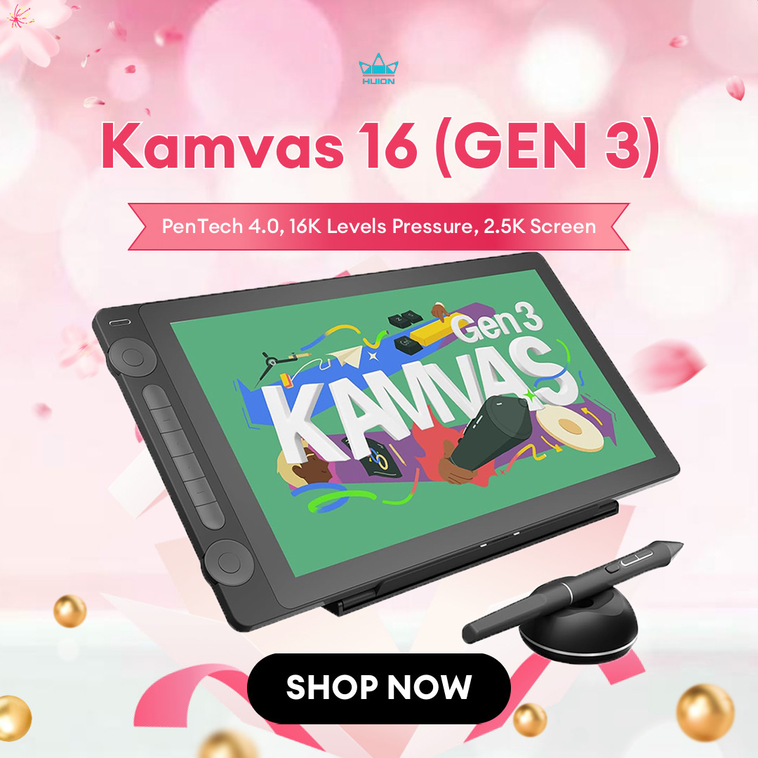 Huion Kamvas 16 (Gen 3) Graphi - đánh giá và giá Graphic Tablet Accessories
