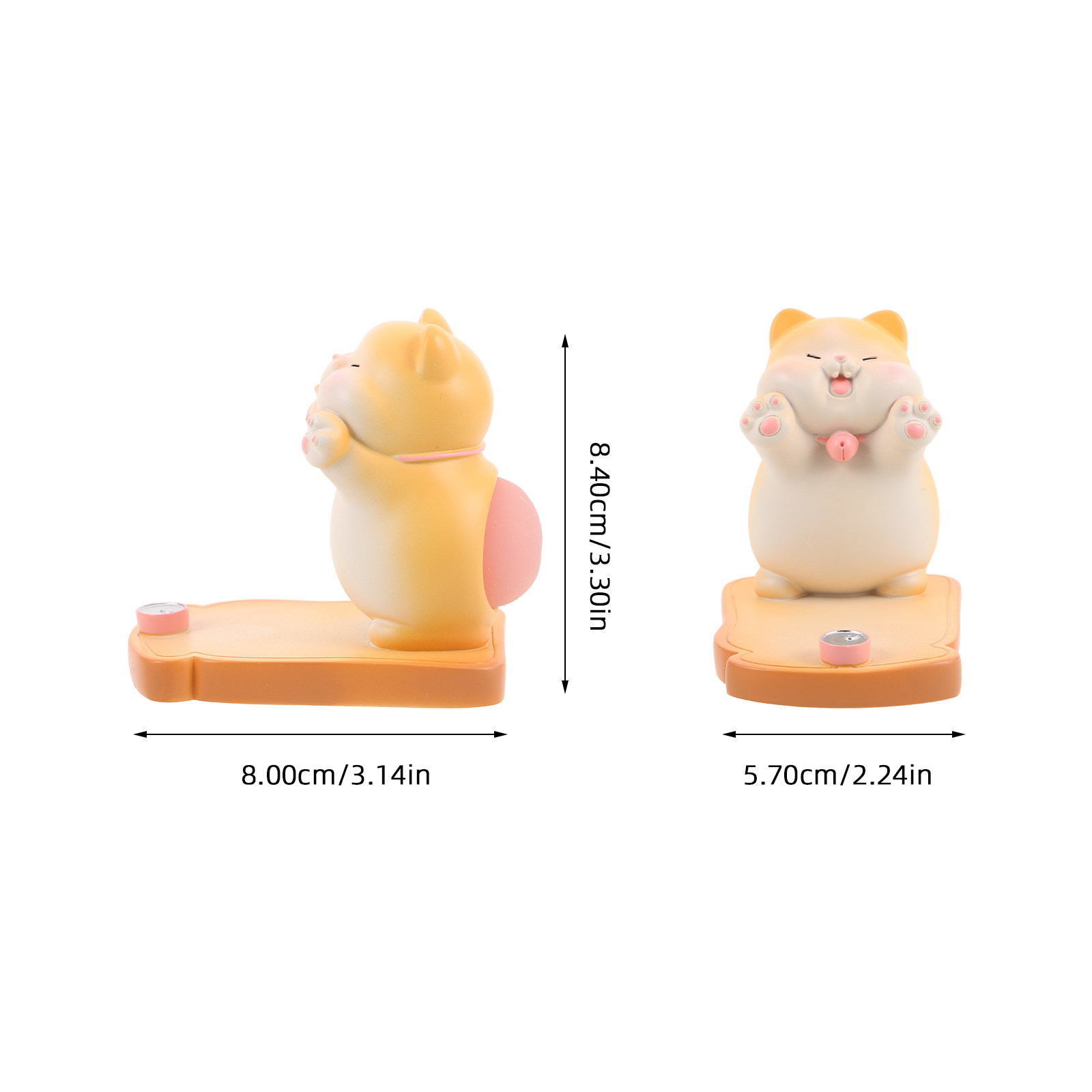Cute Cat Phone Holder Resin Ca - đánh giá và giá Tablet Accessory