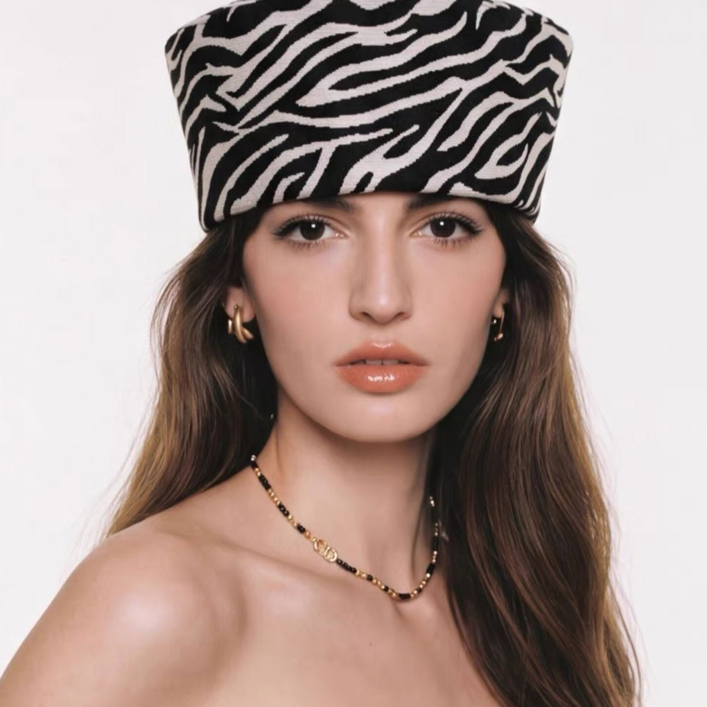 Zebra Print Pillbox Berets Hat - đánh giá và giá Zebra Tablet Accessories