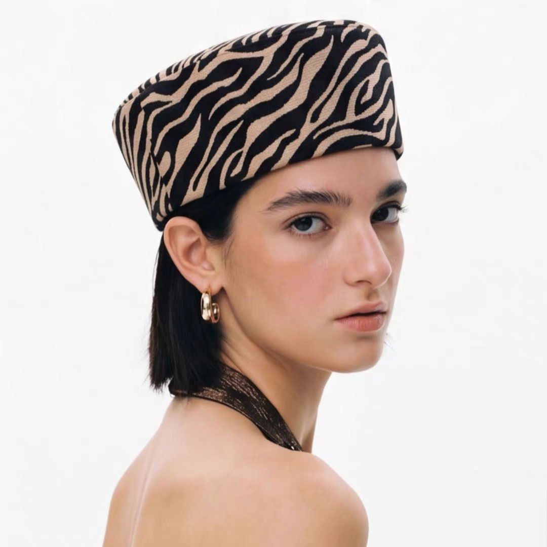 Zebra Print Pillbox Berets Hat - đánh giá và giá Zebra Tablet Accessories